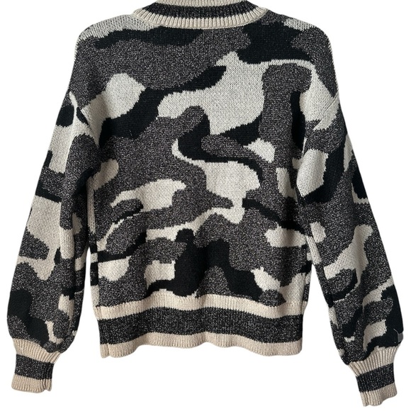 NINE WEST V Neckline Long Sleeves Small Knit Sweater BNWOT - Picture 3 of 9